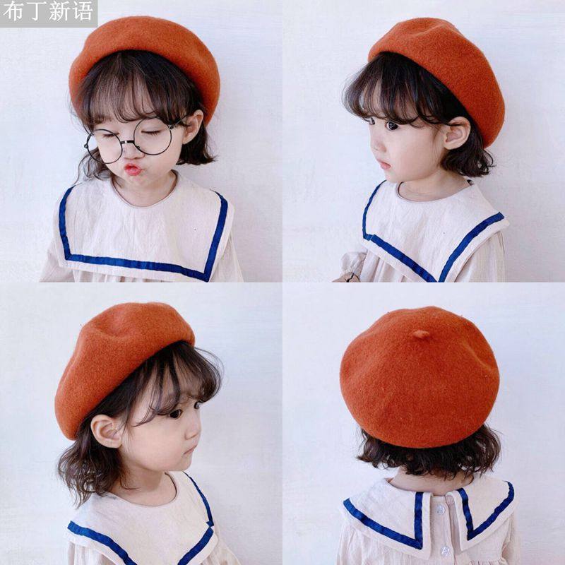 宝宝贝雷帽女秋冬韩版亲子南瓜帽子羊毛呢英伦帽儿童复古蓓蕾帽潮,童装/婴儿装/亲子装,帽子,淘宝优惠券,粉丝福利购,淘宝优惠卷