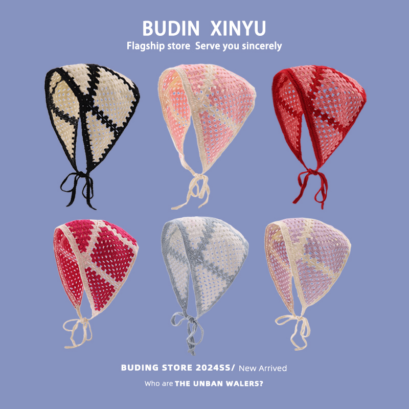 布丁新语儿童发饰女童复古头巾