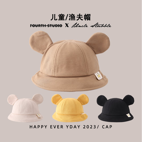 布丁新语渔夫帽大檐可爱盆帽