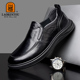 英伦风结婚新郎鞋 老人头男鞋 男 皮鞋 男士 2025新款 真皮休闲商务正装