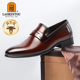 皮鞋 结婚新郎鞋 春秋男商务正装 高端婚鞋 真皮男鞋 老人头旗舰店男士