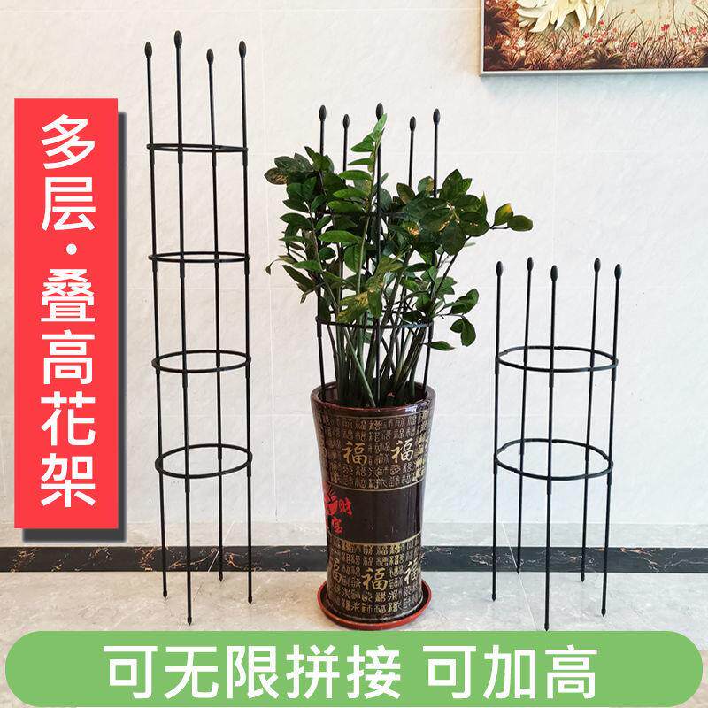 昙花专用支架月季花架爬藤架花支架玫瑰花架植物攀爬藤架子阳台铁