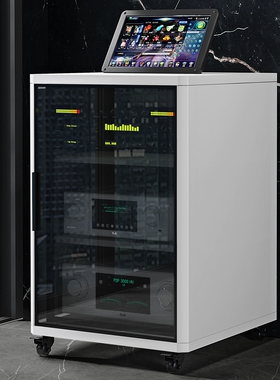 丹莱梅克GD功放机柜家庭影院KTV舞台影音设备器材木质音响机架子