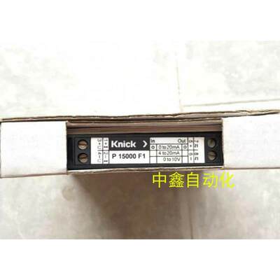 B13000FI原装knick隔离放大器VariTrans P15000F1 P15000H1