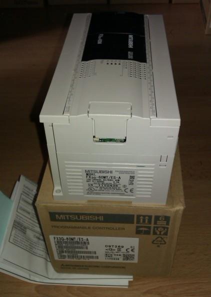 三菱PLCFX3G-60MT-ES-A3轴定位输出原装三菱PLC