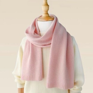粉色围巾女士冬季高级感羊绒感斗篷披风送妈妈配礼服披肩外搭两用