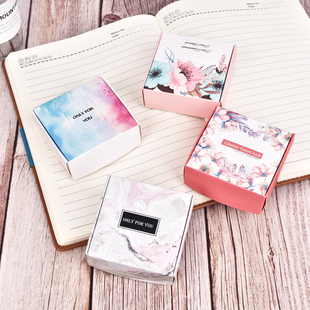 定制手工皂包装盒印刷 饰品纸盒彩色气垫飞机盒香囊小纸盒包邮