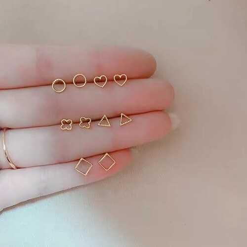 9999纯银耳钉银耳环9999纯银女正品千足银耳饰新款爆款mini耳钉线