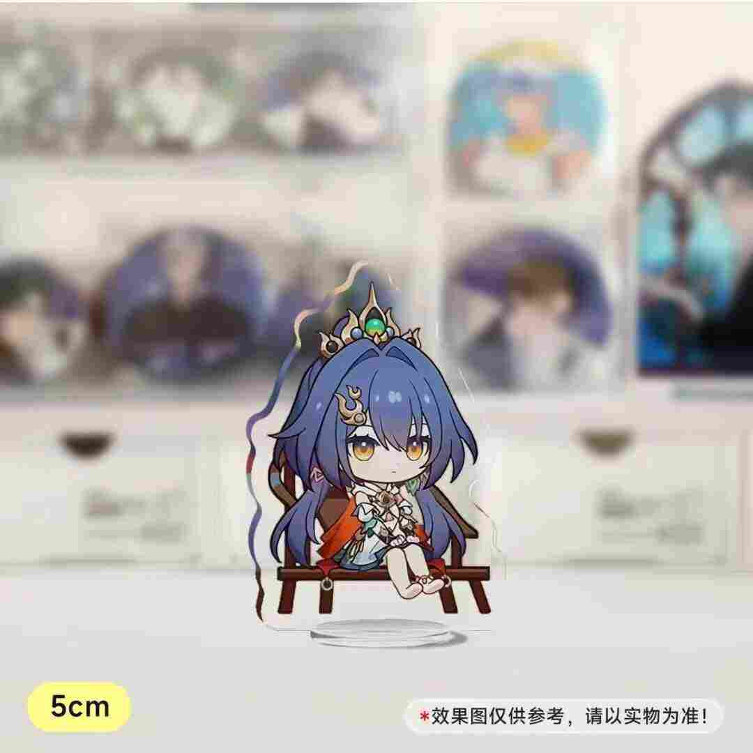 新款崩坏星穹铁道景元椒丘云璃亚克力迷你立牌高颜值桌面装饰摆件图片