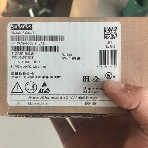 议价6SL3244-0BB12-1BA1 控制单元 CU240E-2 工控自动化配件维修