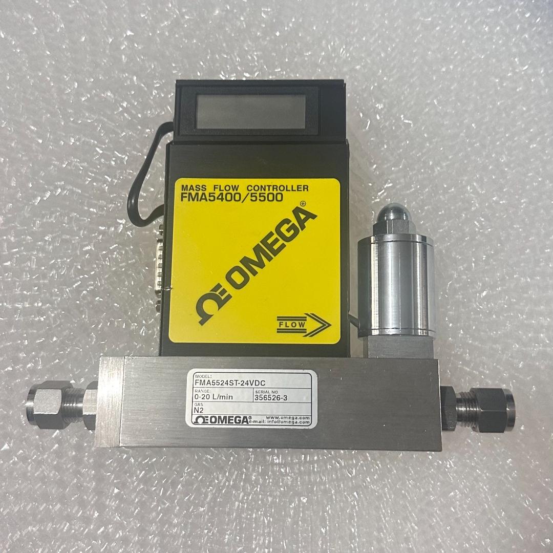 议价FMA5524ST-24VDC OMEGA质量流量控制器氮气0-20L/min维修