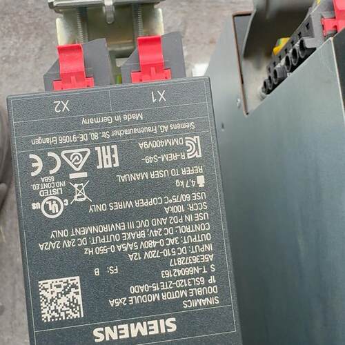 议价6SL3120-2TE15-0AD0 双电机模块 工控自动化驱动部件维修