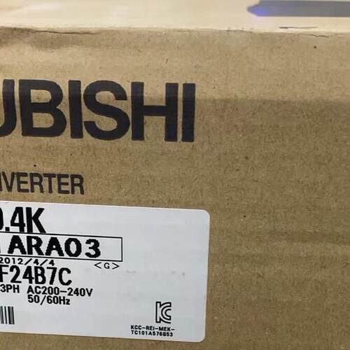 议价FR-E720-0.4K 变频器 三相220V 400W简易型通用FR-E700维修