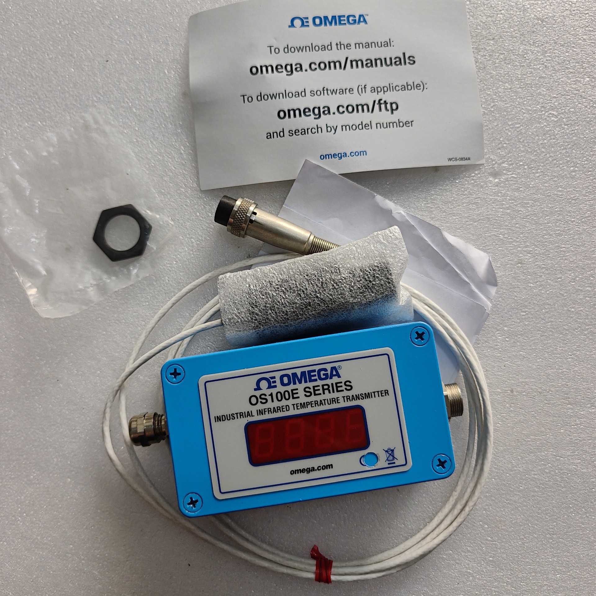 议价OS102E-MV OMEGA欧米茄热电偶传感器 工业温度传感仪器维修