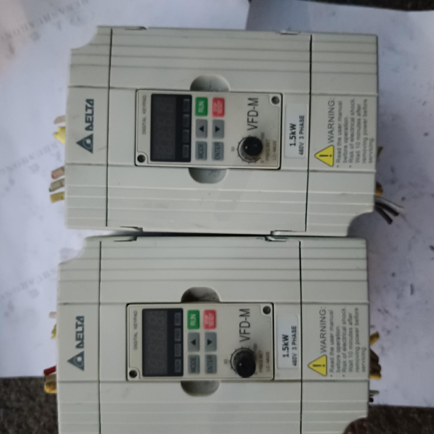 议价VFD015M43B 台达变频器 1.5KW三相工业调速装置维修