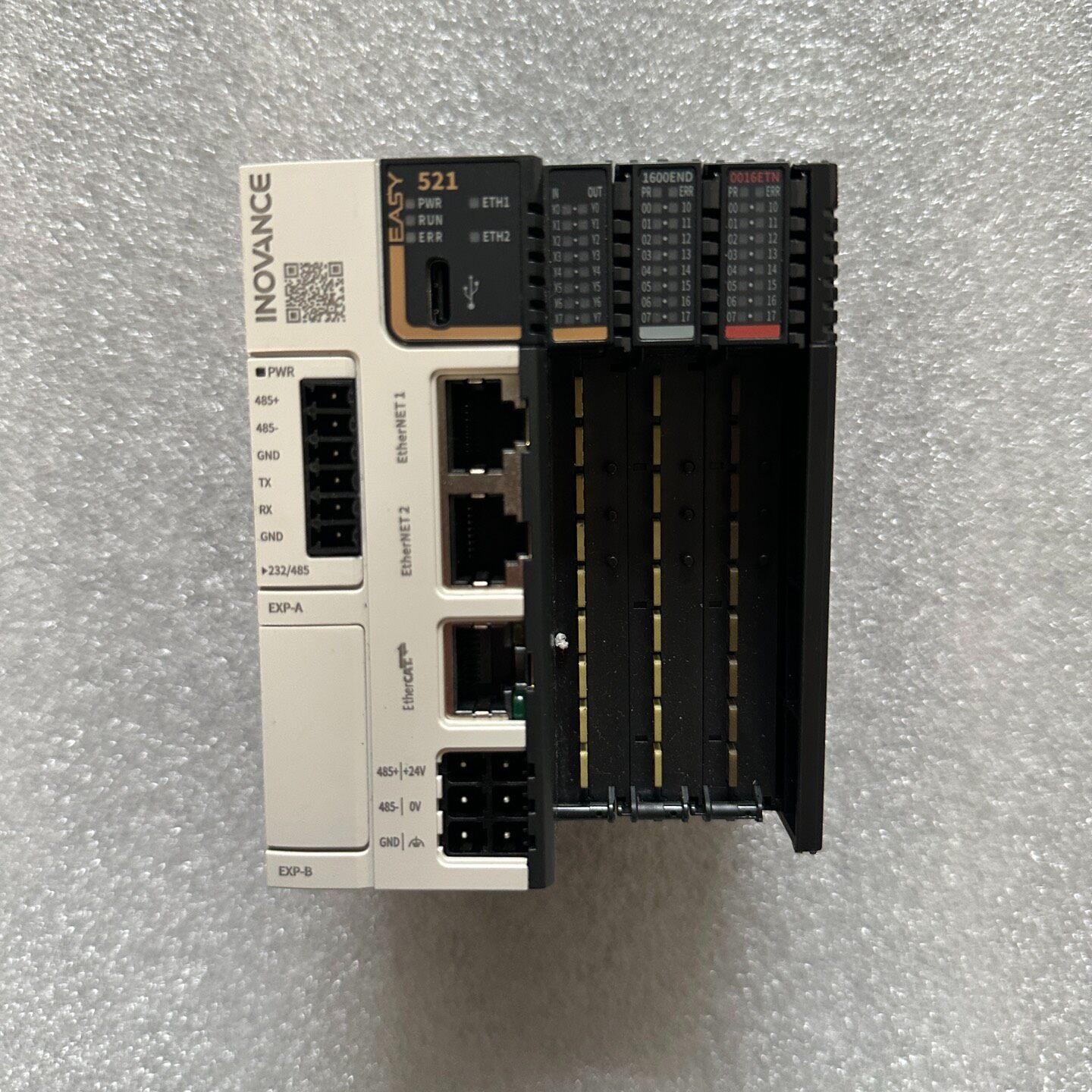 议价Easy521-0808TN PLC 汇川工业自动化控制模块维修图片