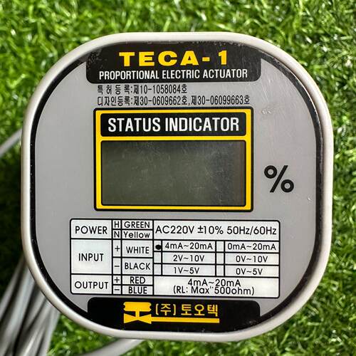 议价TECA2-1PV-15A TECA-1 小型电动比例调节阀 TOOTEC维修