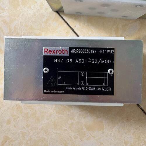 议价R900536192 HSZ06A601-32/M00 力士乐液压阀工控配件维修