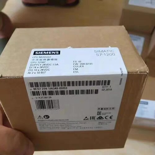 议价6ES7214-1AG40/1BG40/1HG40-0XB0 CPU模块 S7-1200 PLC 1维修