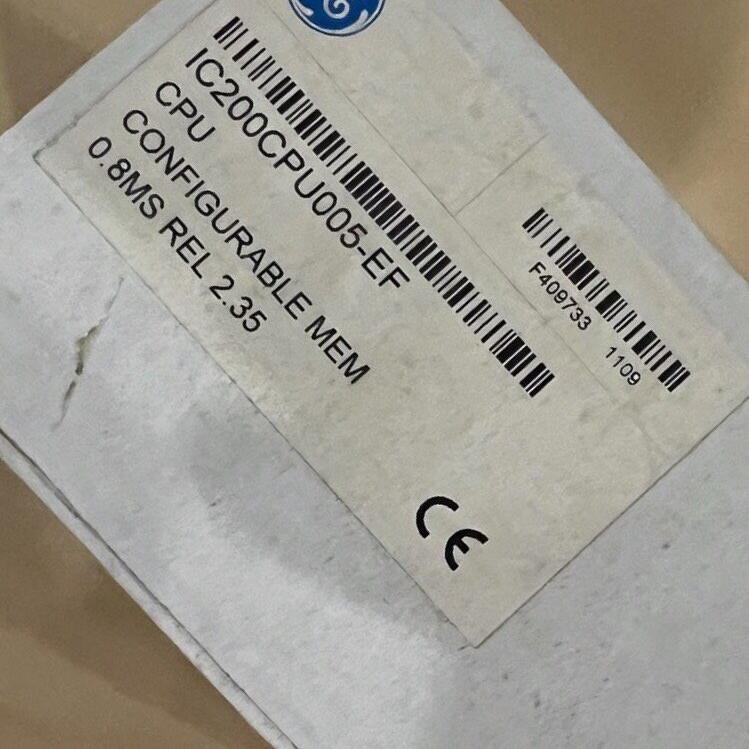 议价IC200CPU005-EF GE 可配置存储CPU工控模块维修