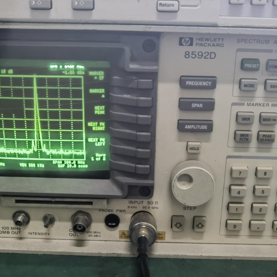 议价HP8592D频谱分析仪 安捷伦26.5G测试分析仪器维修