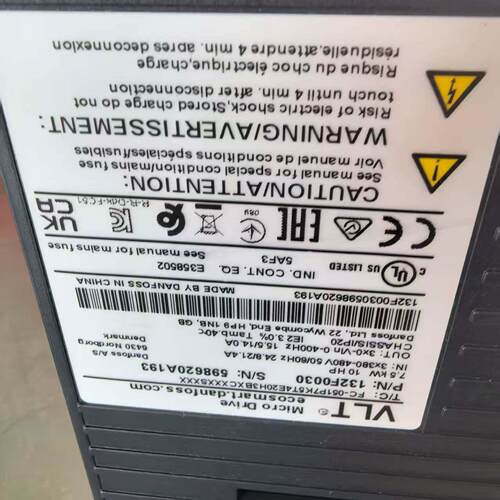 议价132F0030 变频器 丹佛斯VLT Micro Drive 工控自动化配件维修