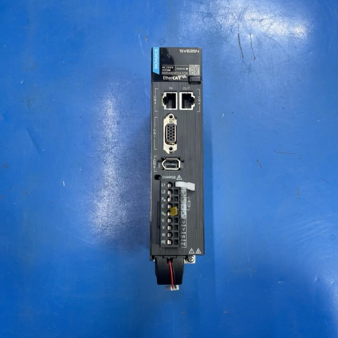 议价SV635NS2R8I 汇川伺服驱动器 400W EtherCAT总线带电池盒维修