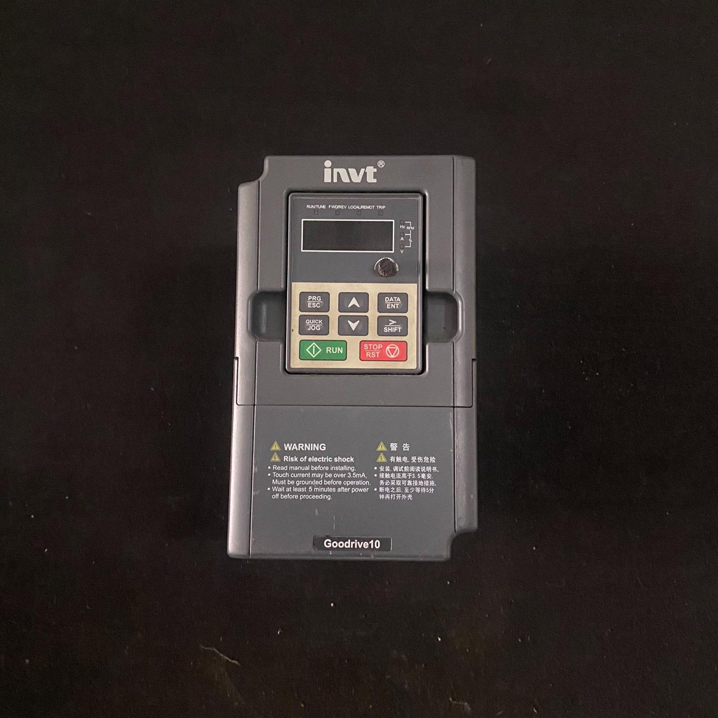 议价GD10-2R2G-S2-B 英威腾变频器 2.2KW 220V工控调速装置维修