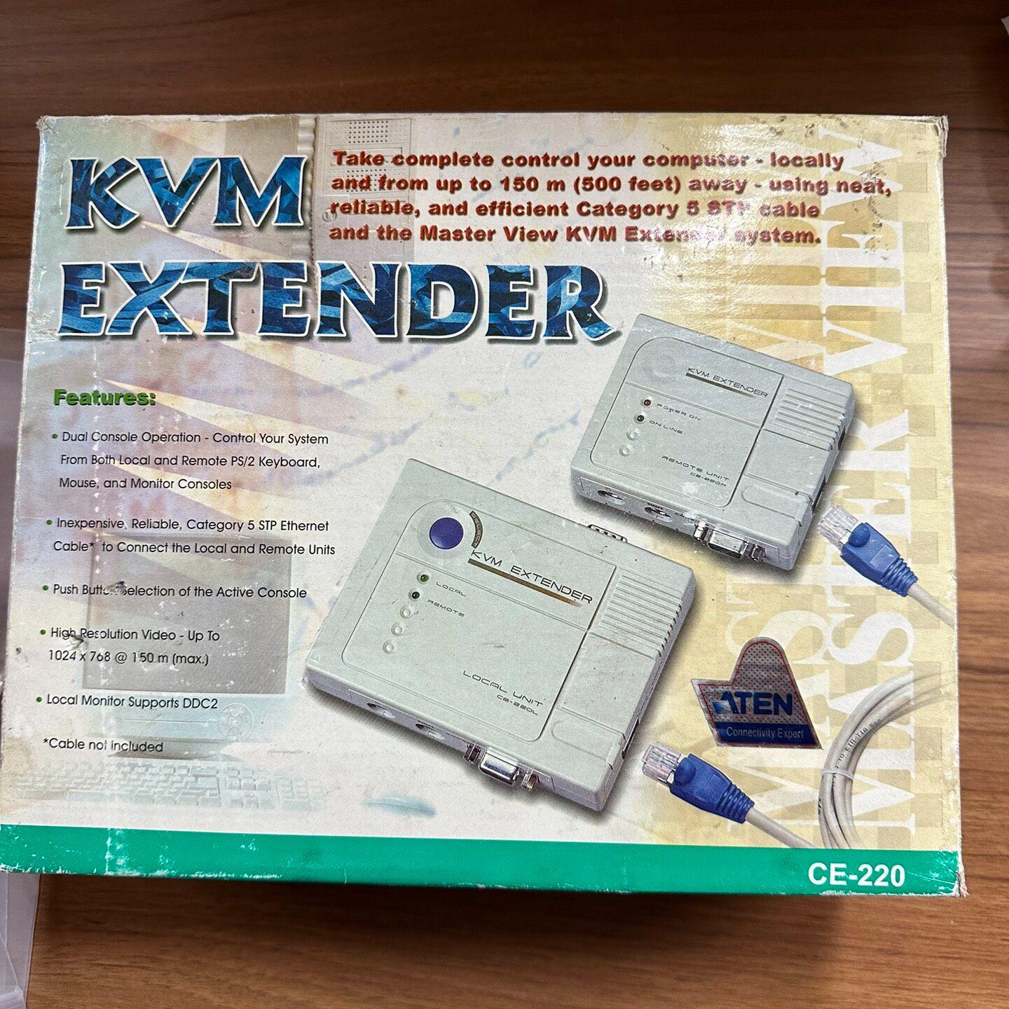 议价CE-220 ATEN KVM延长器 双控制台高清信号延长设备维修