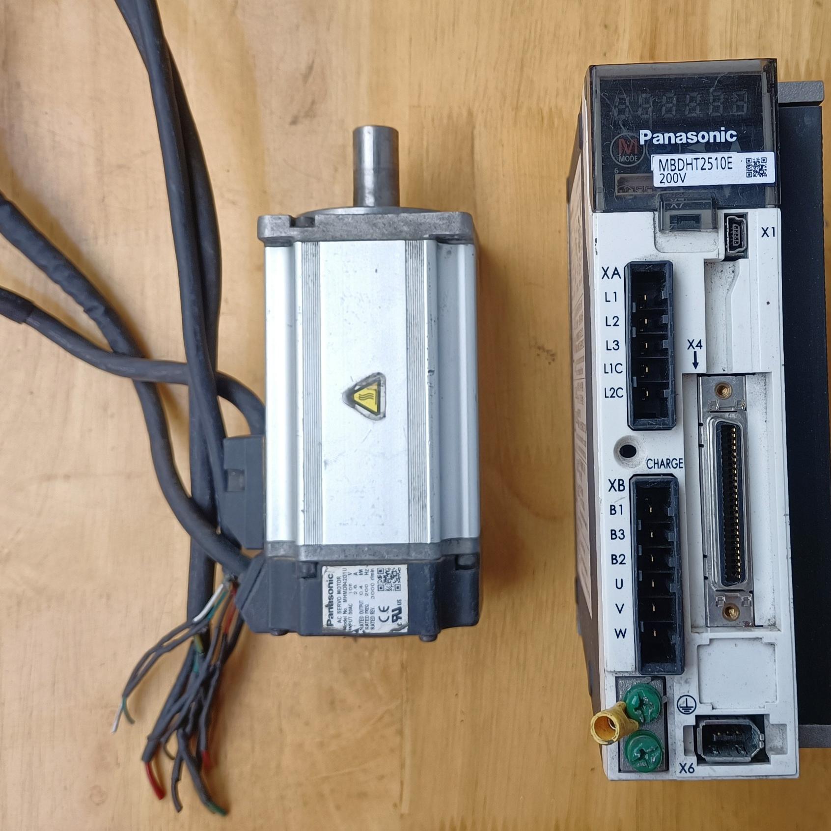 议价MBDHT2510E 松下伺服驱动器电机套装 200V工控自动化配件维修