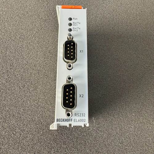 议价EL6002 倍福工控PLC通讯模块 RS232接口维修