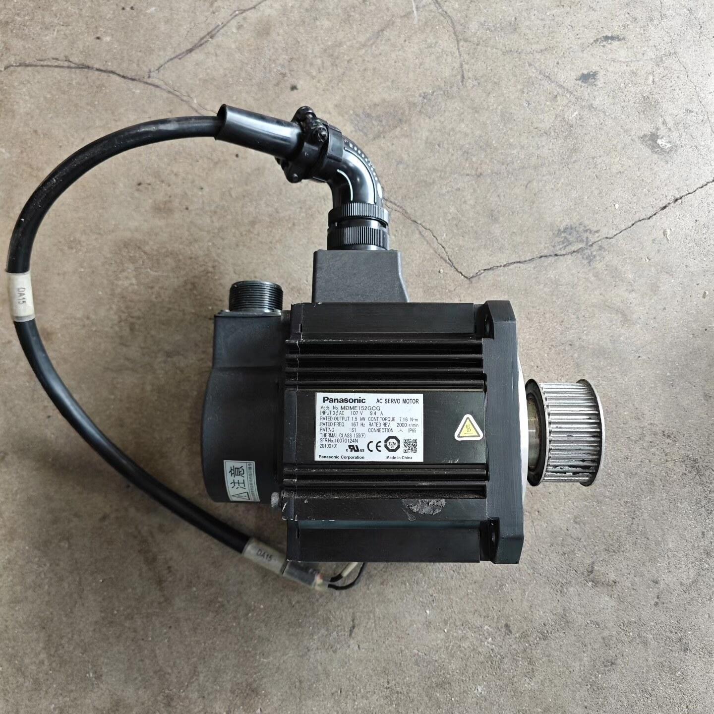 议价MDME152GCG 松下伺服电机 功率1.5KW 工控自动化配件维修