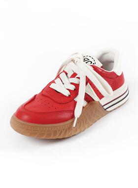 Westory2025春季鸿运当头红色板鞋系带百搭休闲运动鞋S25AM59121