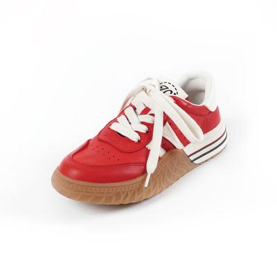 Westory2025春季鸿运当头红色板鞋系带百搭休闲运动鞋S25AM59121