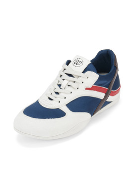 westory2025春季新款平底拼色轻便跑步休闲复古德训鞋休闲鞋女