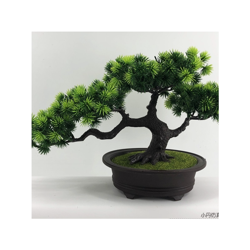 盆景松树塑料室内装饰仿真植物