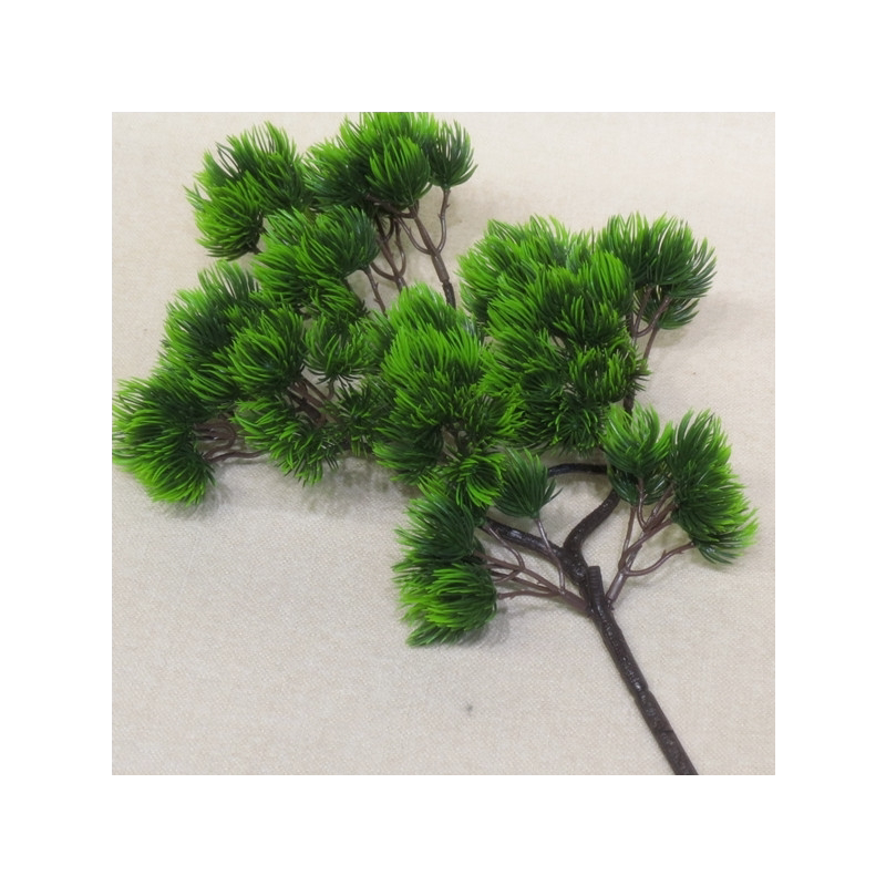 仿真插花植物墙盆栽松树枝