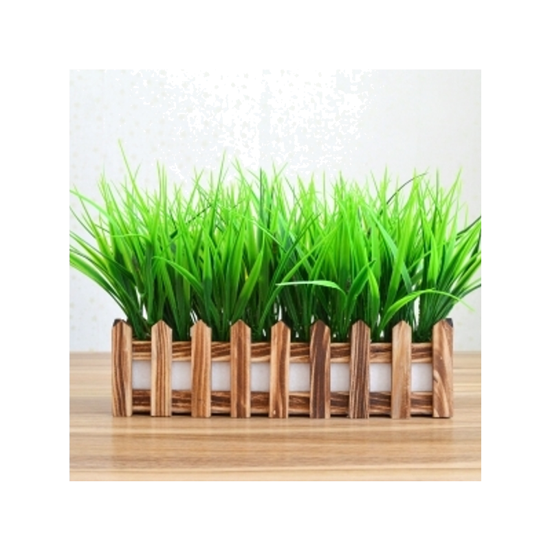 栅栏套装摆件假花艺盆景仿真植物