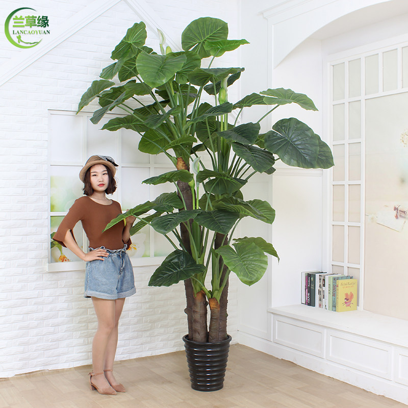 仿真假绿植假树四月花坊