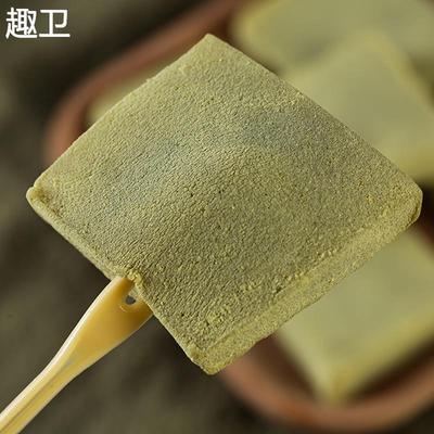 手工现做即食方块青麻糍