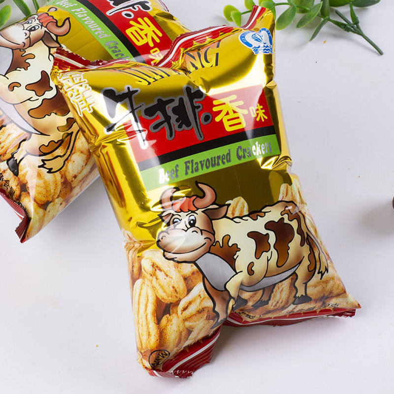 牛排香儿时零食牛排饼90后回忆儿童女友礼物河南怀旧休闲膨化食品