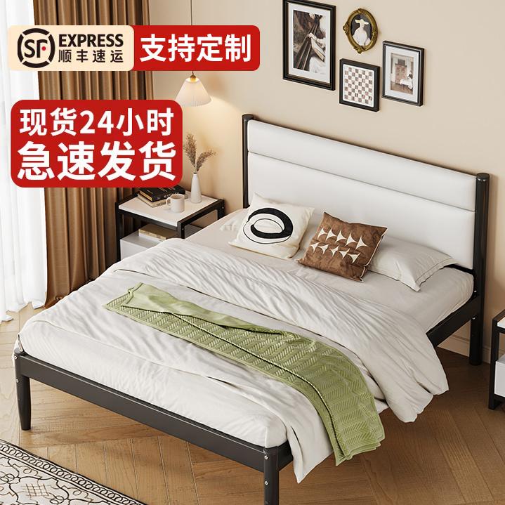新款加厚铁艺床静音无异响