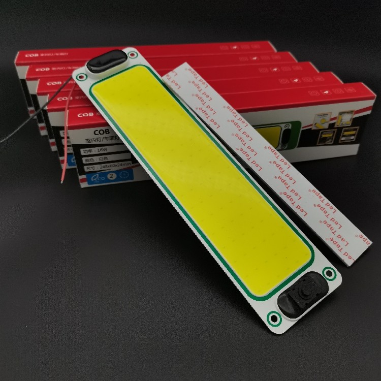 24V 대형 트럭 LED 택시 독서 등 12V 자동차 긴 실내 조명 구획 실내 천장 조명 반전 조명