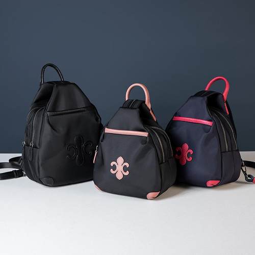 高级感双肩包女2025新款时尚多功能胸包防水牛津布轻便旅行小背包