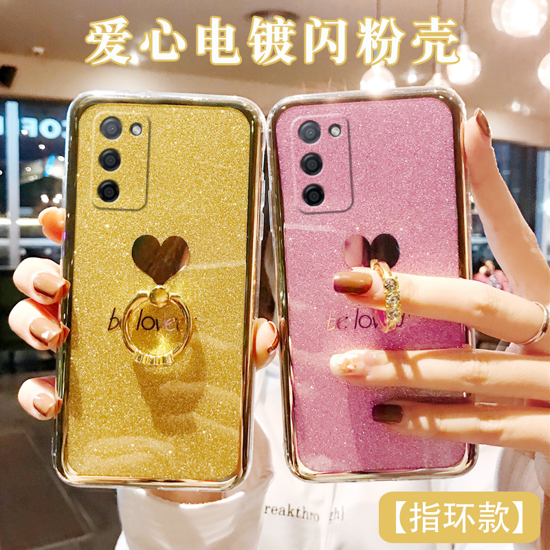 oppoa55手机壳a555g防摔软壳PEMM00一体指环支架opopa带钻poopa电镀0pp0a闪粉opa女0ppoa网红0p0pa爱心ooppa