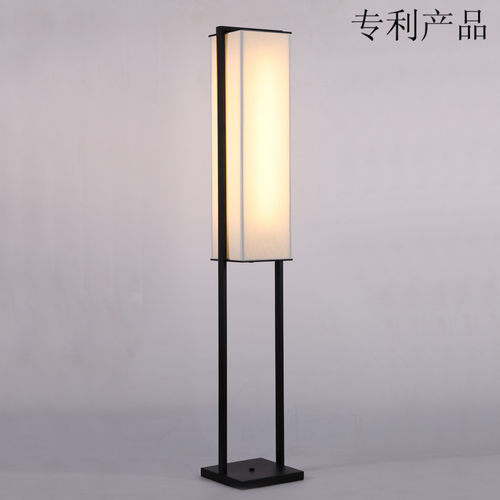 轻奢新中式餐厅led别墅落地灯