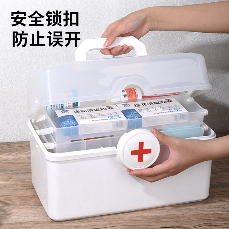 厂家医药箱家用多层大容