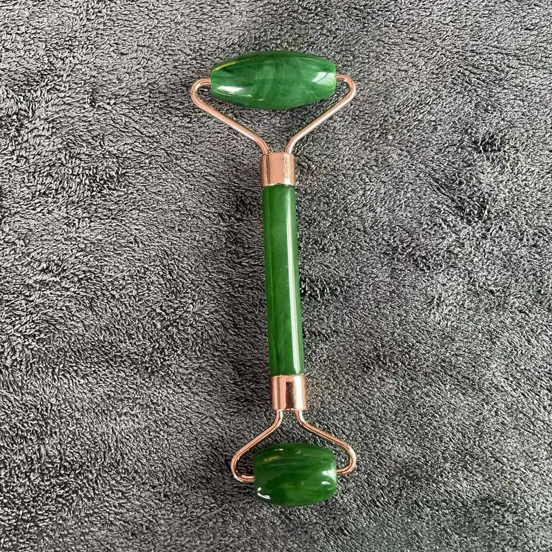 树脂蜜蜡脸部美容双滚轮刮痧棒面部提拉刮痧板全身按摩刮痧经络