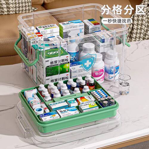 药箱家庭装家用大容量药