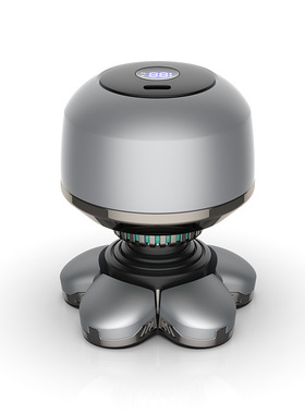 男士六刀头电动剃须刀数显五合一套装全身水洗刮胡须刀光头机